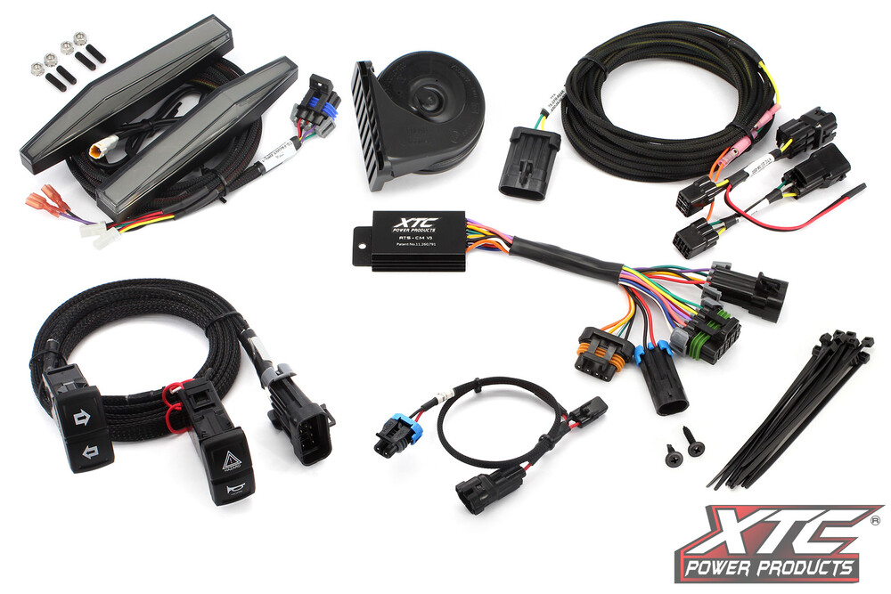 Xtc Power Products Auto Turn Signal Kit W/ Horn And Front Drl Lights Can