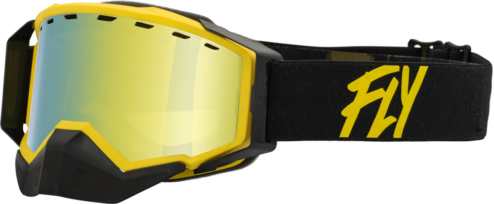 Fly Racing Zone Snow Goggle — Black/Yellow
