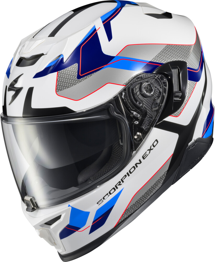 EXO-T520 FULL FACE HELMET ZUSE WHITE/BLUE 2X