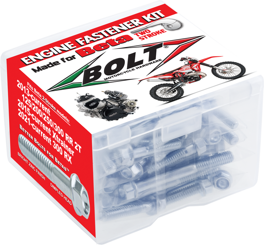 Bolt Engine Fastener Kit Beta 2-Stk 125-300