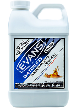 EVANS WATERLESS COOLANT 1/2 GAL 8/CASE