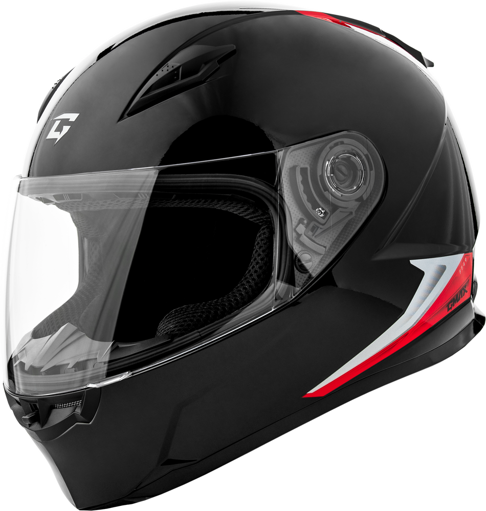 Gmax FF-49 Syth Helmet (2026) — Black/Red