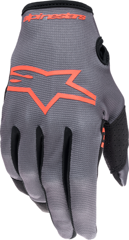 RADAR GLOVES MAGNET/NEON RED 2X