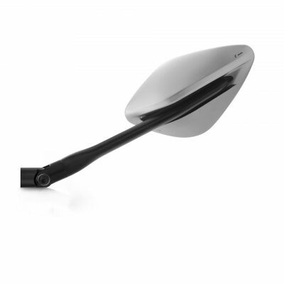 Rizoma Namic Street Mirror Silver/Black Left Ea