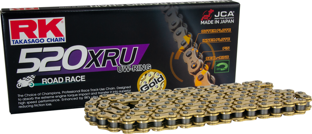 Rk Excel Gb520xru Drive Chain Gold 520 X 120