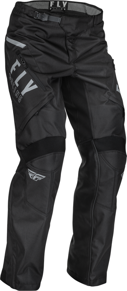 FLY RACING PATROL OVER-BOOT PANTS BLACK/WHITE SZ 42