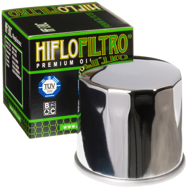 HIFLOFILTRO OIL FILTER CHROME