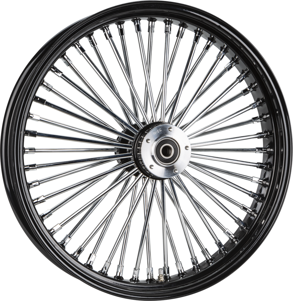 HARDDRIVE FR 48-SPK DD BLACK 21X3.5 WG-HUB 1" AXL 00 LTR