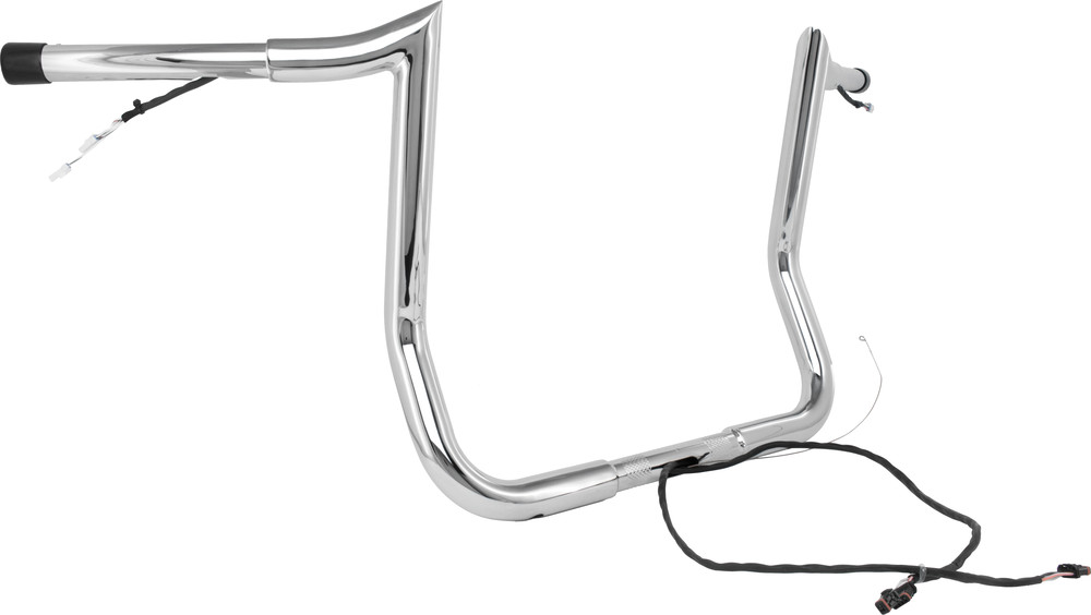 BAGGERNATION 14" MONKEY BAGGER BAR PREWIRED CHROME `14-23 FLH/FLT