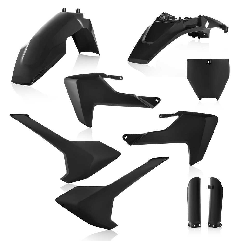 ACERBIS FULL PLASTIC KIT BLACK