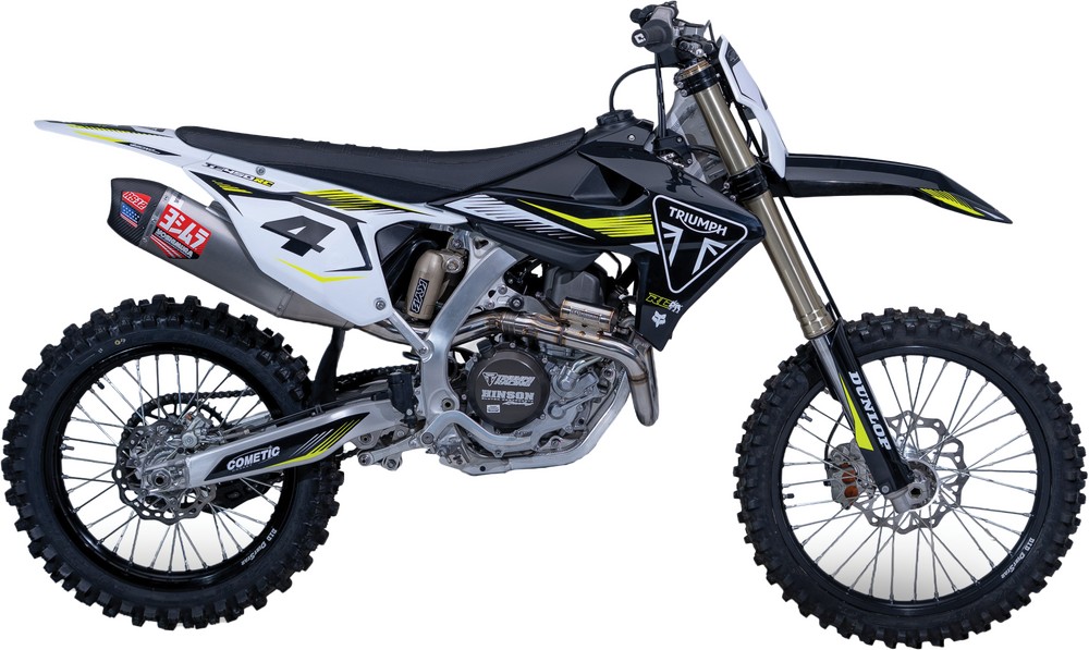 Yoshimura Rs-12 Exhaust System Triumph Tf450