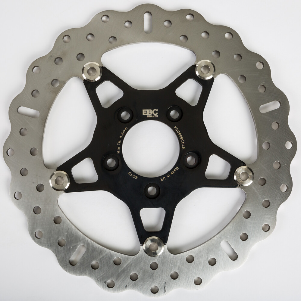 V-TWIN BRAKE ROTOR 11.5" FLOATING 5 SPOKE FRONT