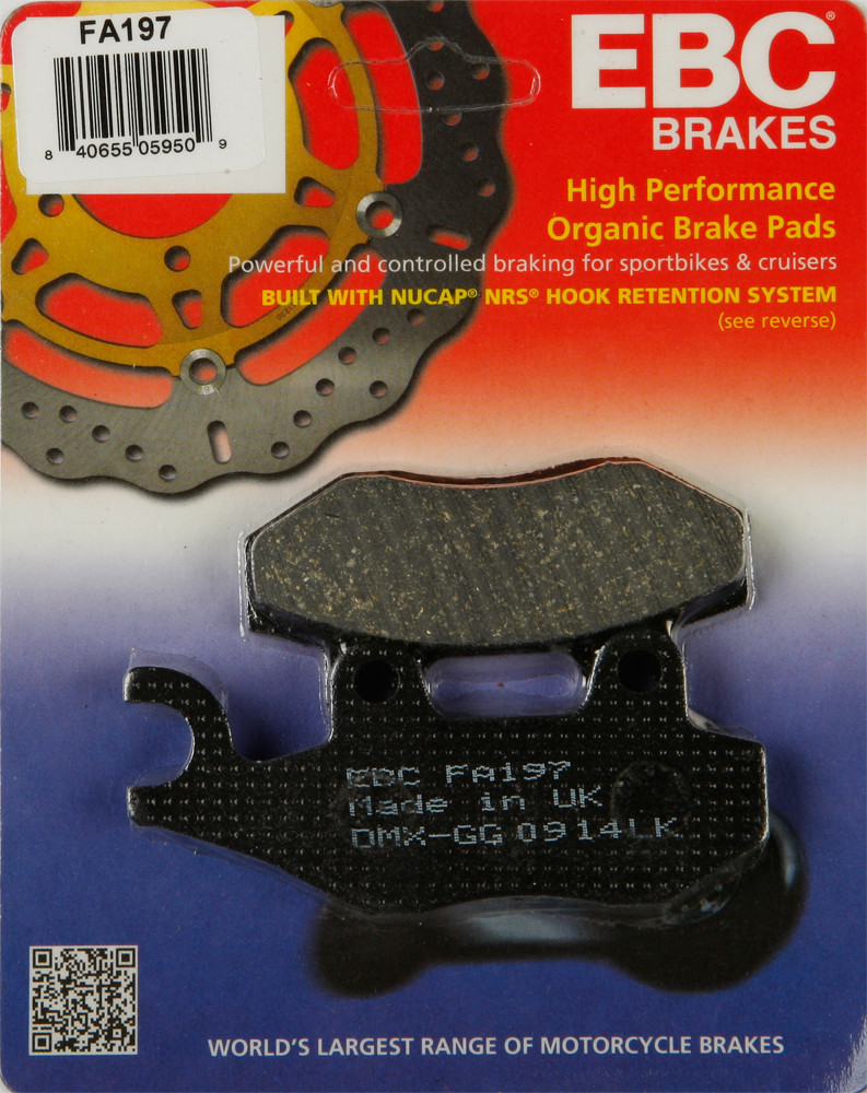 EBC FA197 Organic Brake Pads