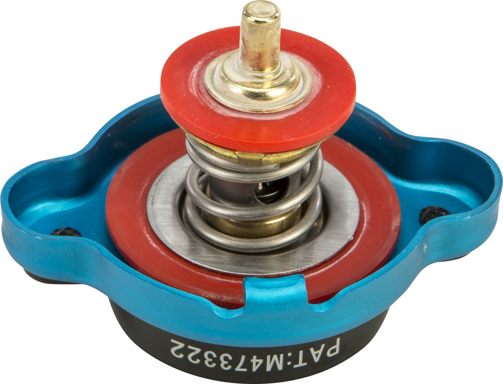 FIRE POWER RADIATOR CAP W/ TEMPERATURE GAUGE - KTM/HUSQVARNA
