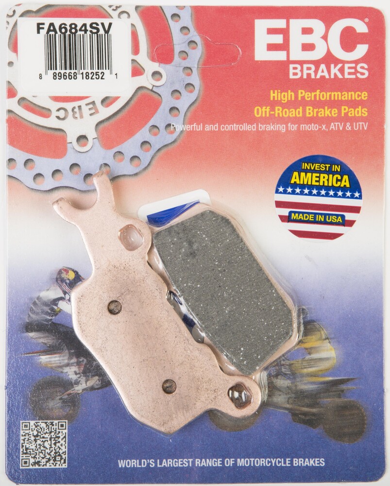EBC BRAKE PADS FA684SV SEVERE DUTY SV SERIES