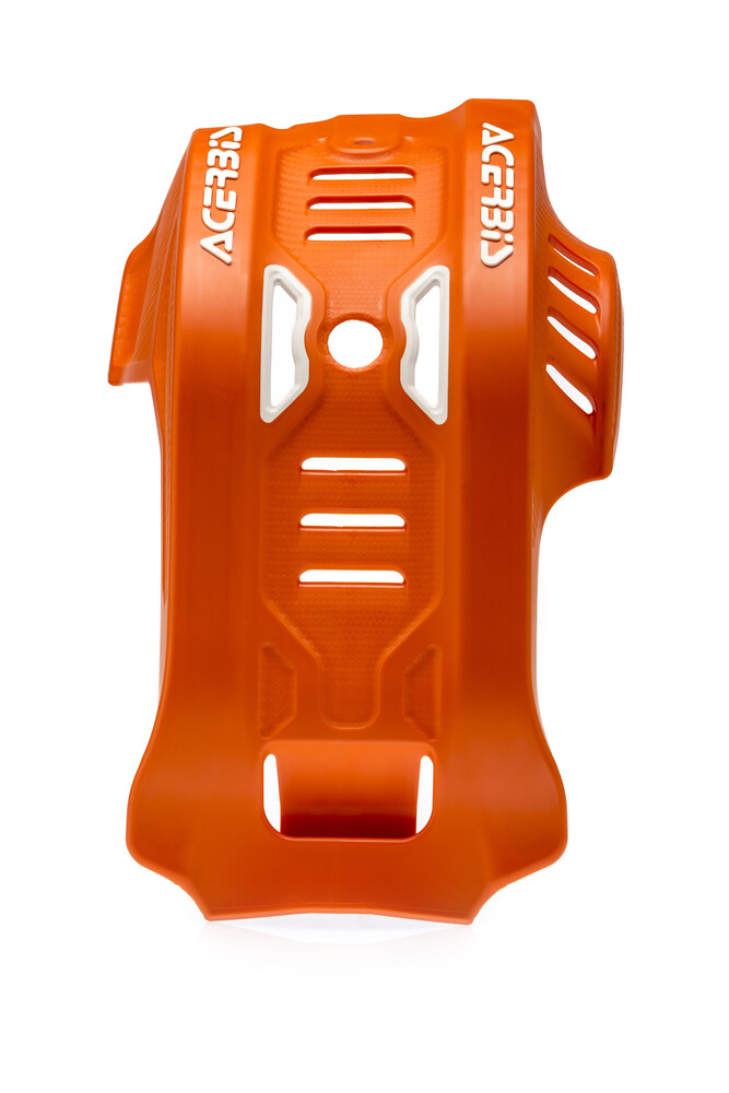 ACERBIS SKID PLATE ORANGE/WHITE