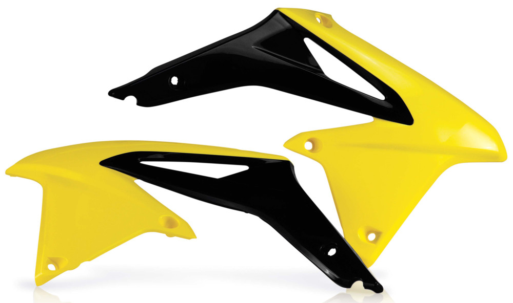 ACERBIS RADIATOR SHROUDS YELLOW/BLACK