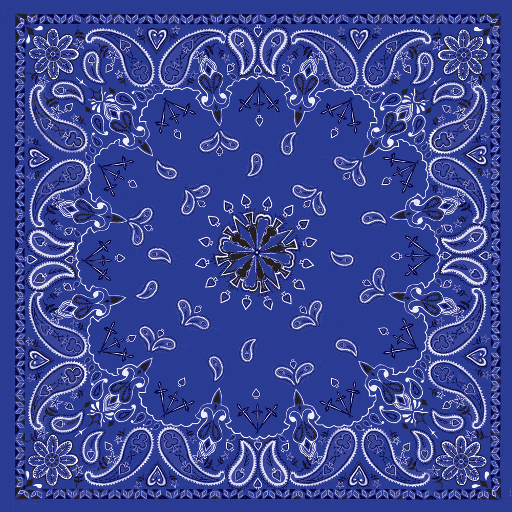 BANDANNA NAVY PAISLEY
