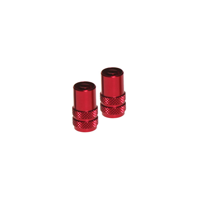 Rfx Valve Caps 2pcs Red