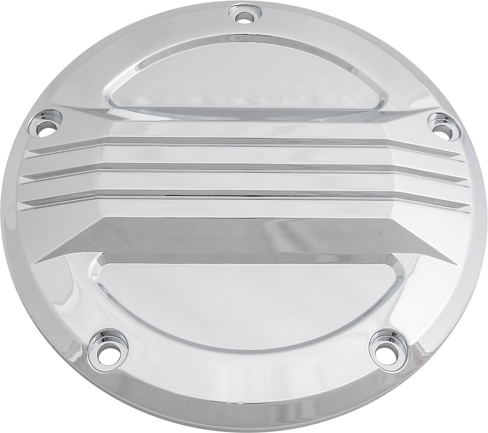 HARDDRIVE CUSTOM DERBY COVER CHROME TWIN CAMS 99-17