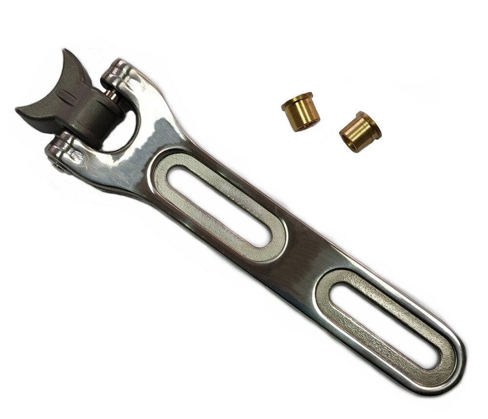 Harddrive Solo Seat Bracket S/S Polished