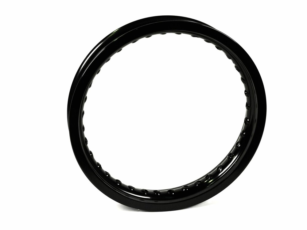 BBR RIM - ALUMINUM  12"X1.60"X28H BLACK