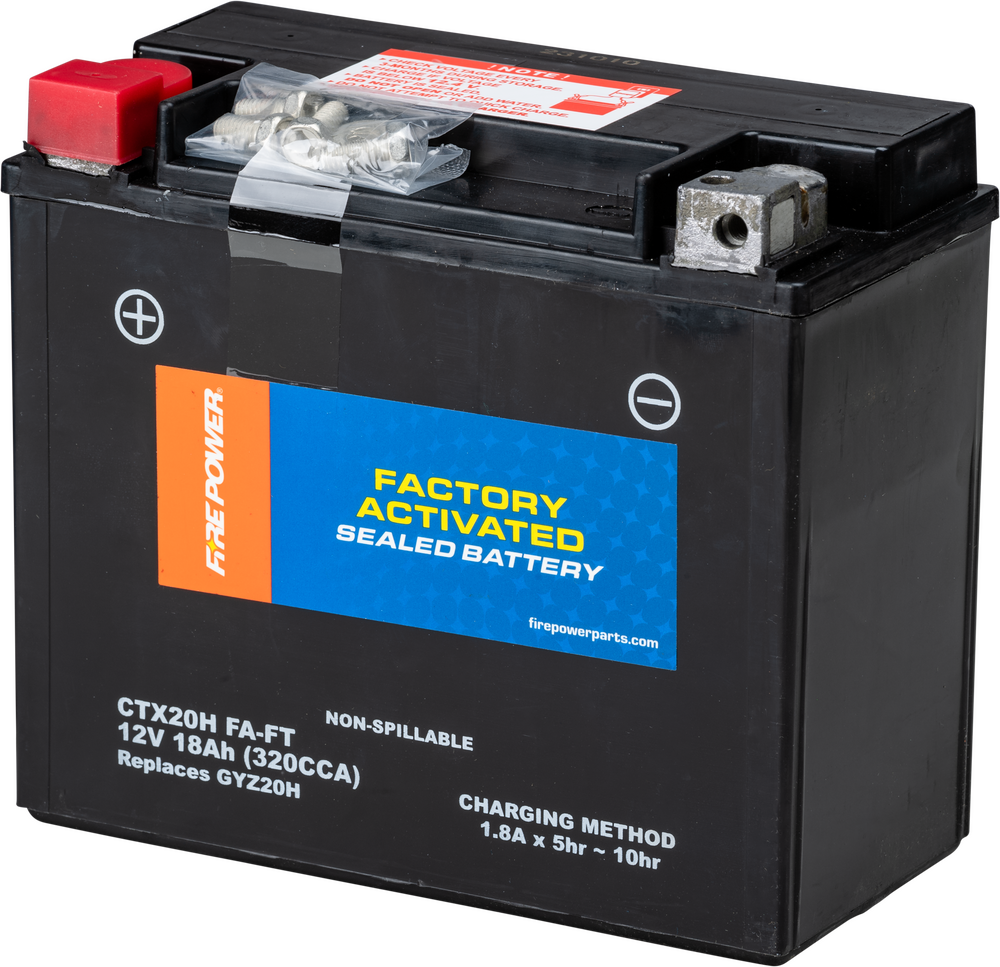 FIRE POWER BATTERY CTX20H (FA) FT SEALED FACTORY ACTIVATED