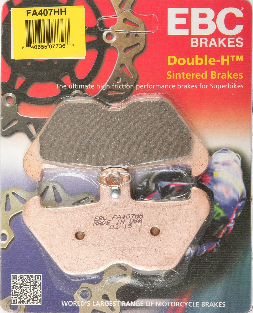 EBC FA407HH Double-H Sintered Front Brake Pads