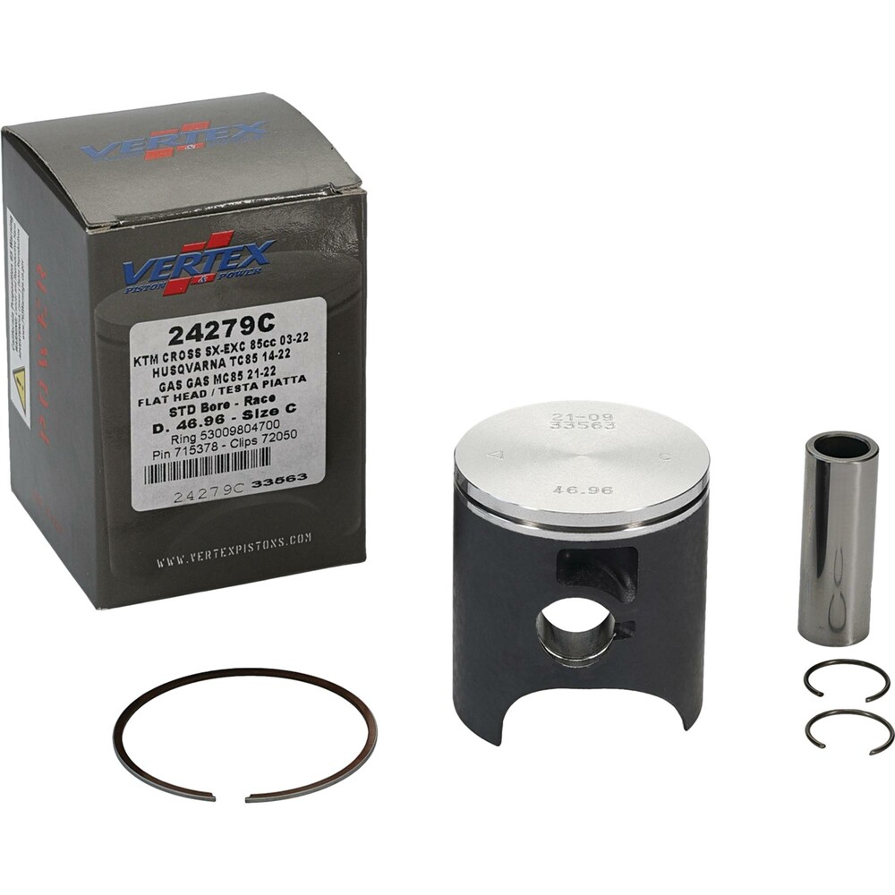 VERTEX PISTON KIT CAST RACE 46.96/STD GAS/HUSQ/KTM