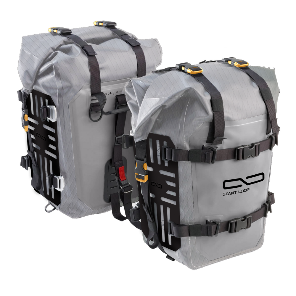 MOTOTREKK PANNIERS GREY PAIR