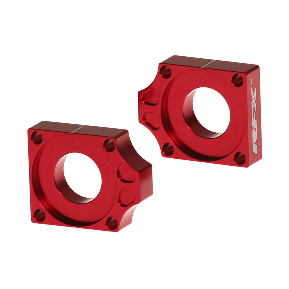 Rfx Rear Axle Blocks Red Hon