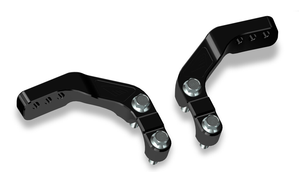 Cycra Handguard Hardware Handlebar Mount — 1-1/8" — Blk