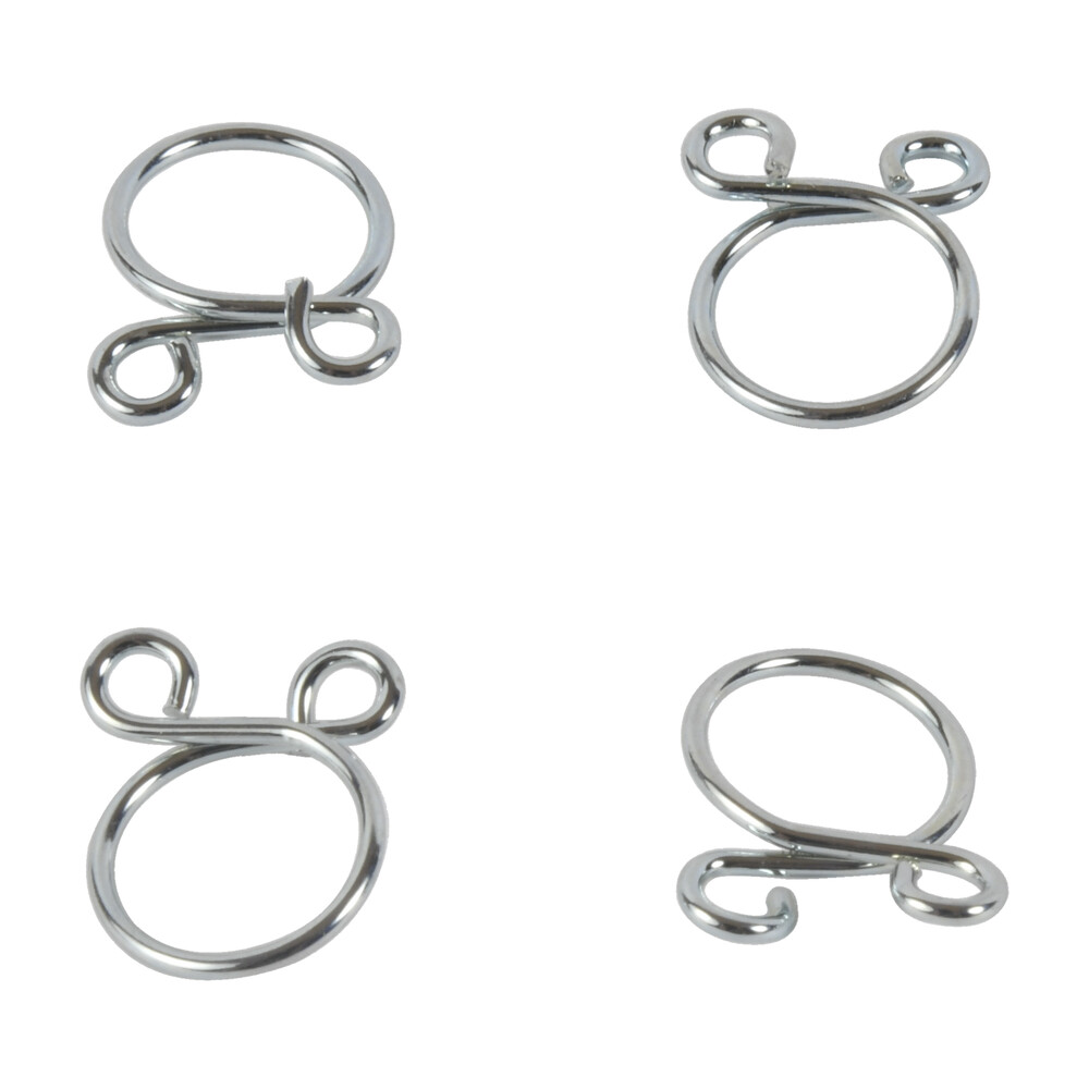 ALL BALLS HOSE CLAMPS REFILL KIT 4/PK