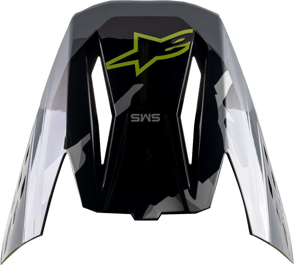 VISOR S-M5 - ROVER YELLOW FLUO/GREY/CAMO