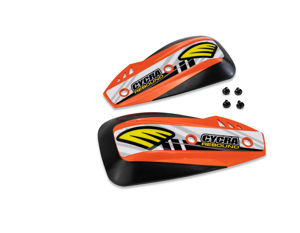 Cycra Replacementdx Hand Shields Rebound Orange