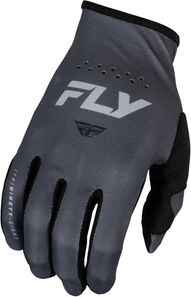 Fly Racing Lite Gloves — Charcoal/Black