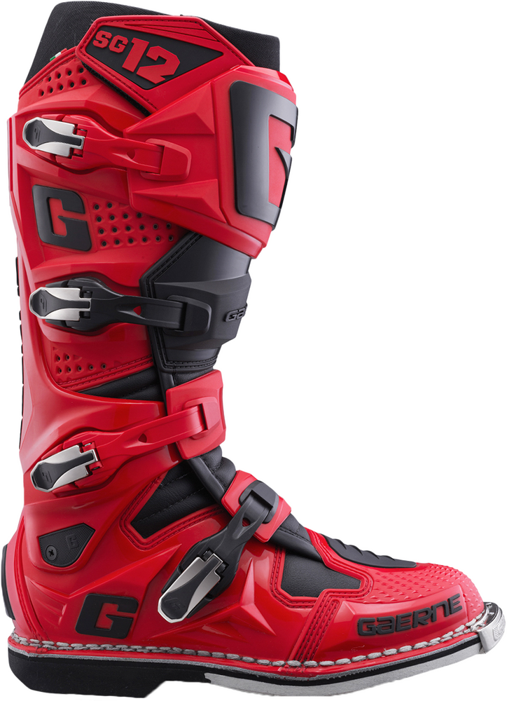 GAERNE SG-12 BOOTS RED/BLACK 10