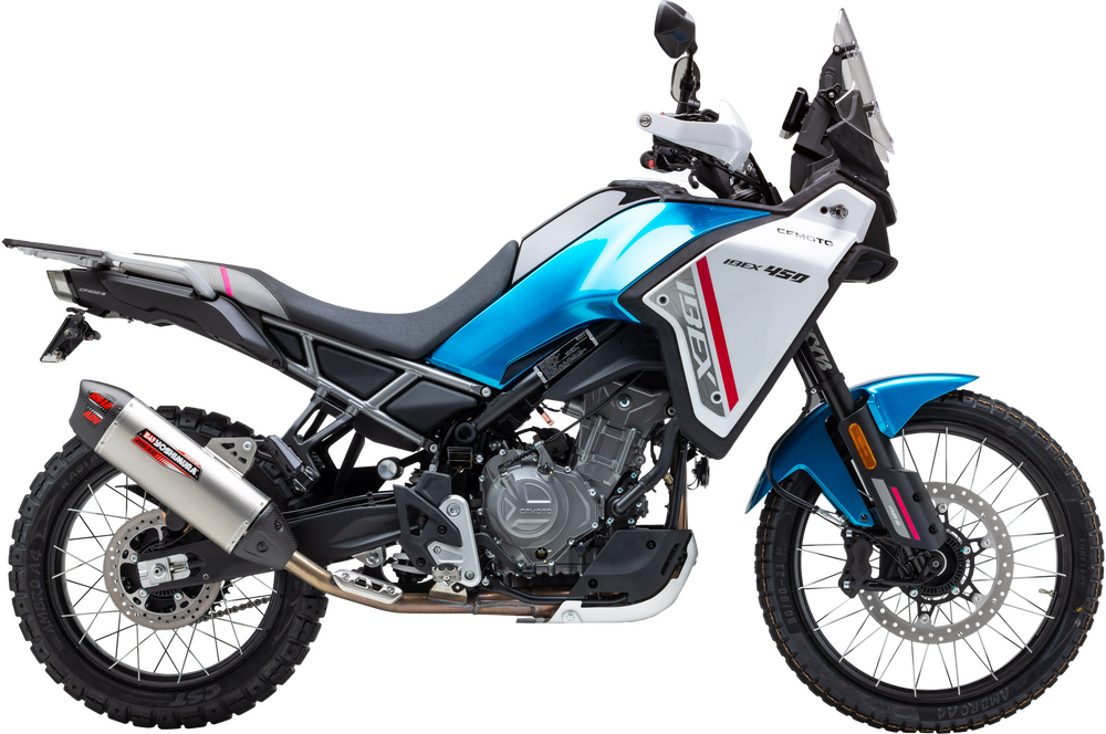 Yoshimura RS-12 ADV Series Slip-On Exhaust CFMOTO Ibex 450 2025