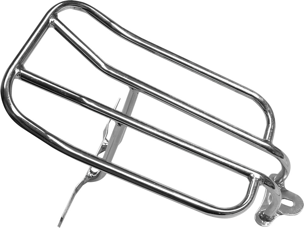 HARDDRIVE LUGGAGE RACK CHROME 10"L X 6"W