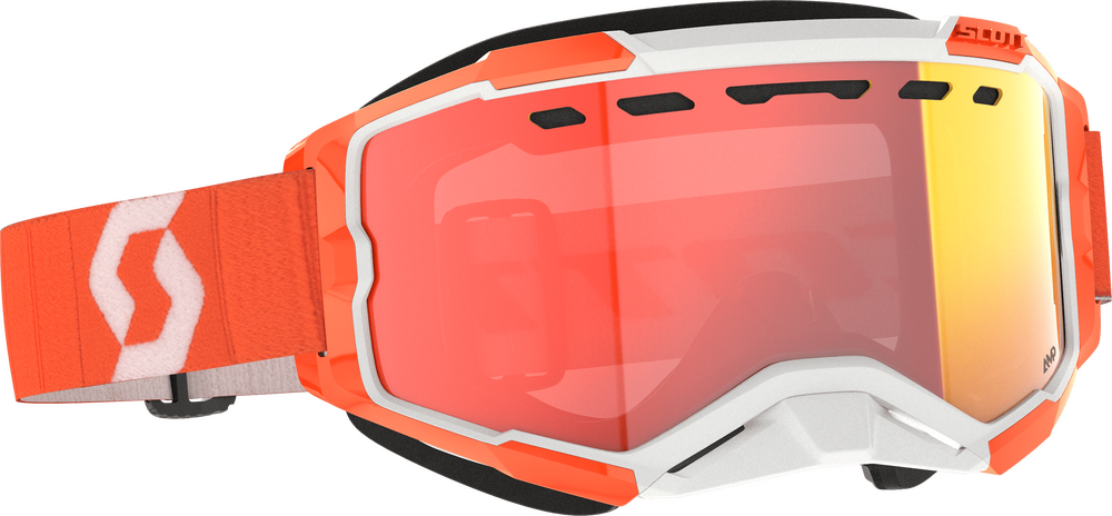 SCOTT FURY SNOWCROSS GOGGLE ORANGE ENHANCER RED CHRM