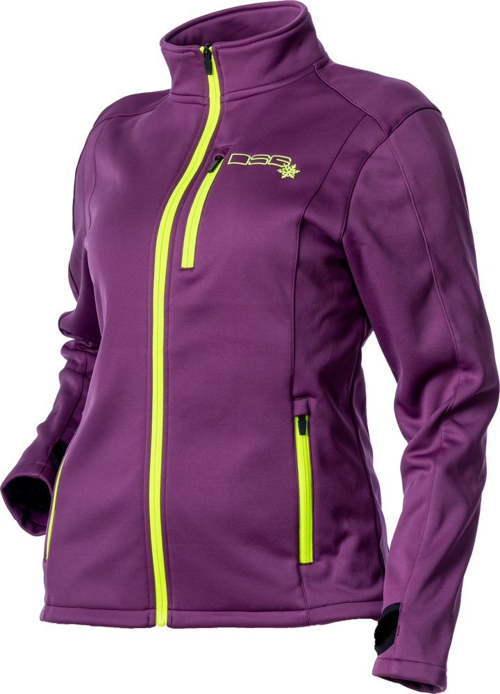 Dsg Performance Fleece Zip Up — Deep Amethyst