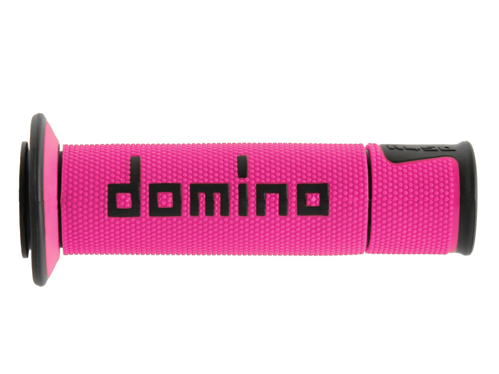 Domino Racing A450 Road Racing Grips Fuchsia/Black Pair