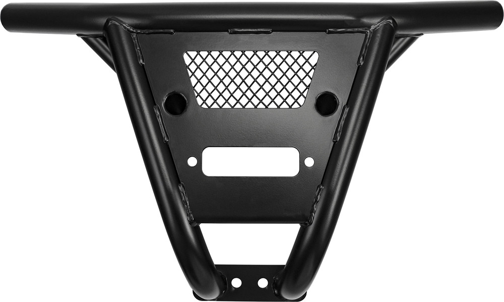 FRONT BUMPER BLACK POL