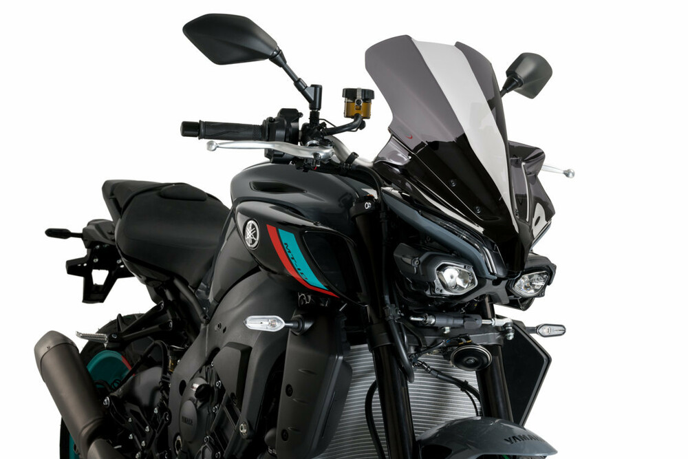 PUIG WINDSCREEN NAKED NEW GEN TOURING DARK SMOKE YAM
