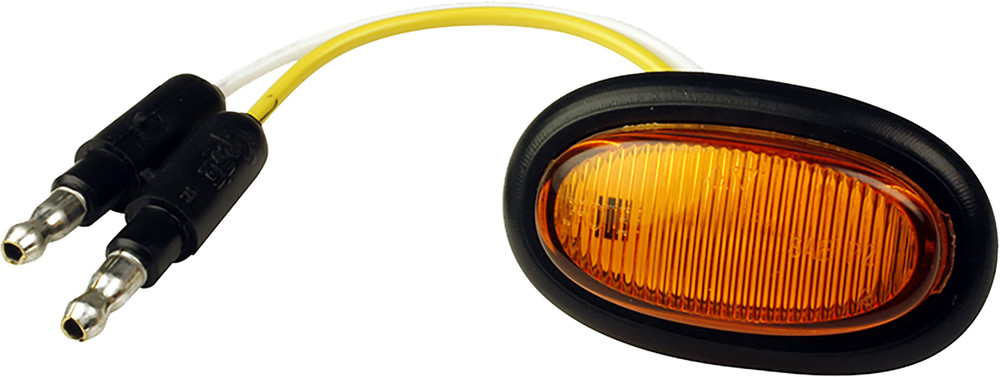 GROTE MICRONOVA OVAL LED AMBER W/GROMMET