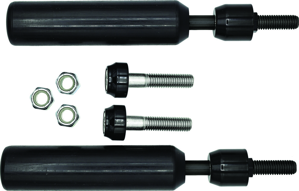Santoro Fabworx Shock Mount Sliders For Harley Dyna 2009-2017
