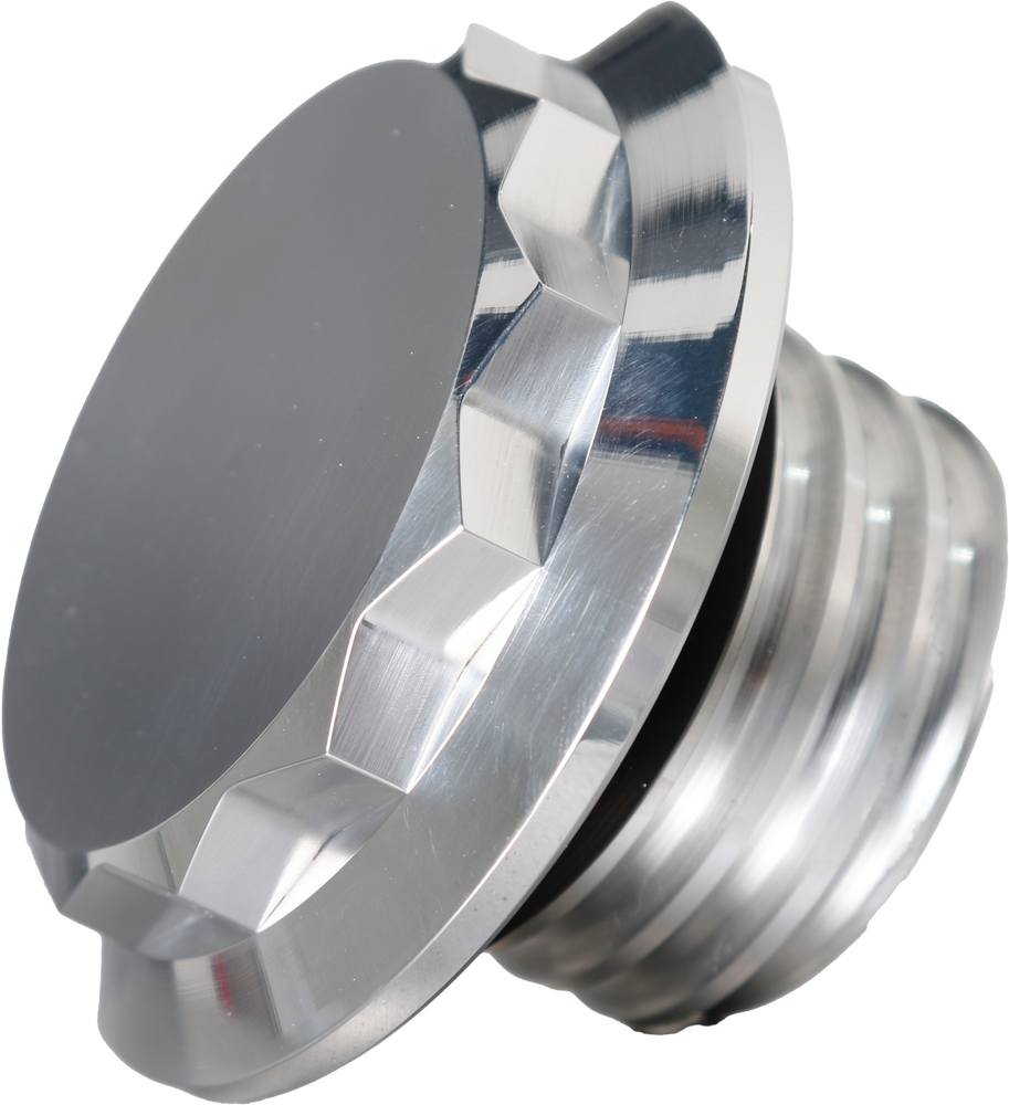 H/D BILLET 12 POINT VENTED POLISHED FUEL CAP