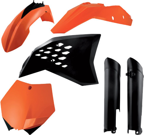 ACERBIS PLASTIC KIT ORANGE