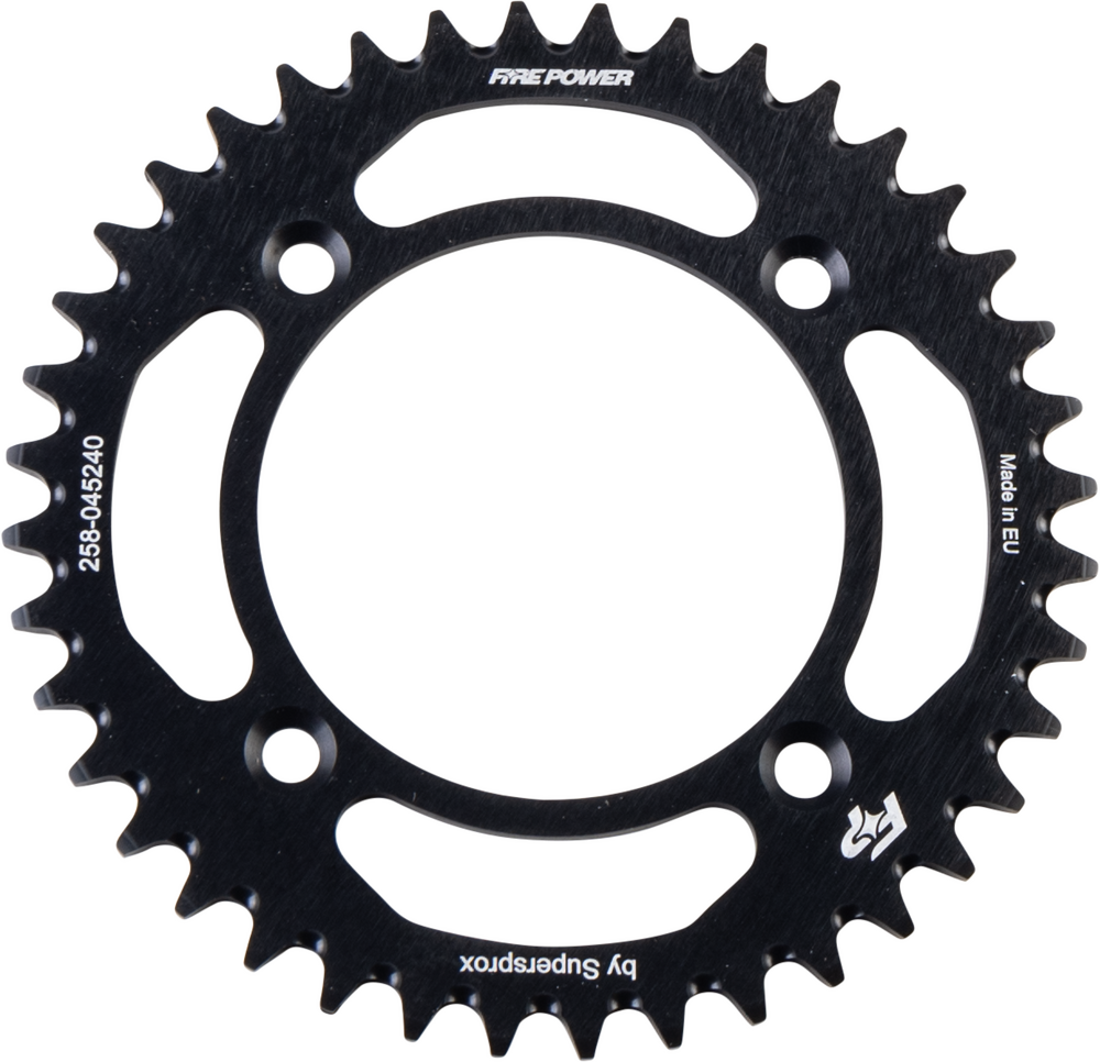 REAR SPROCKET ALUMINUM 40T BLK