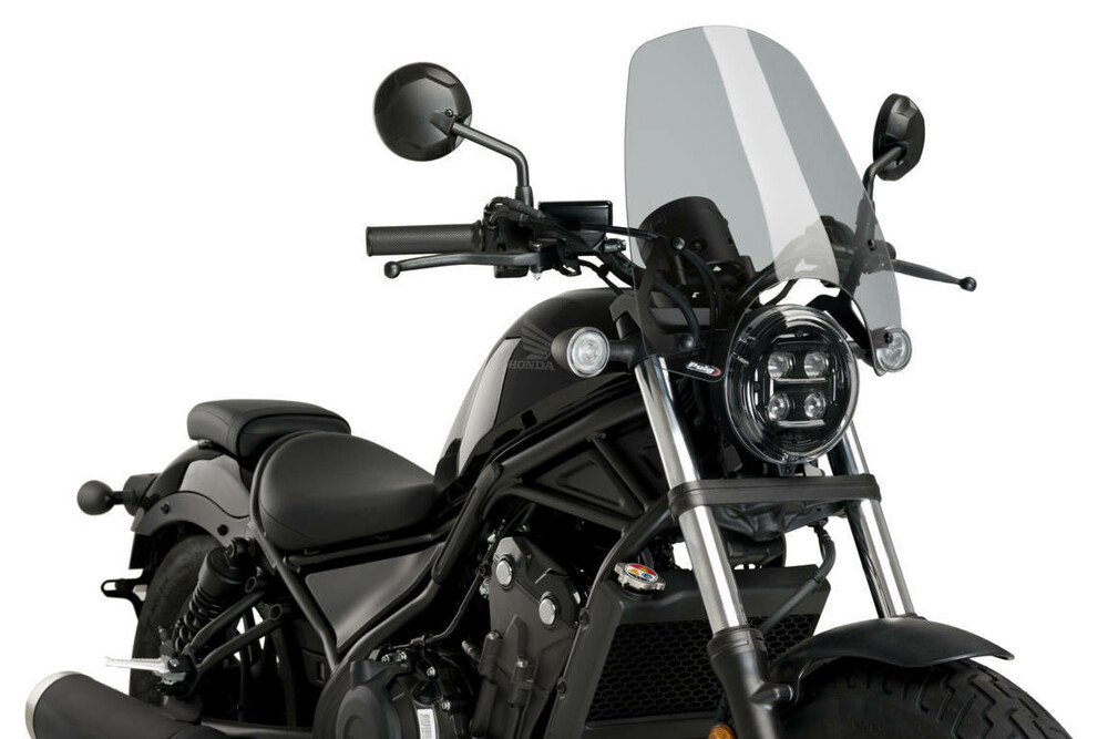 PUIG WINDSCREEN NAKED NEW GEN TOURING SMOKE HON